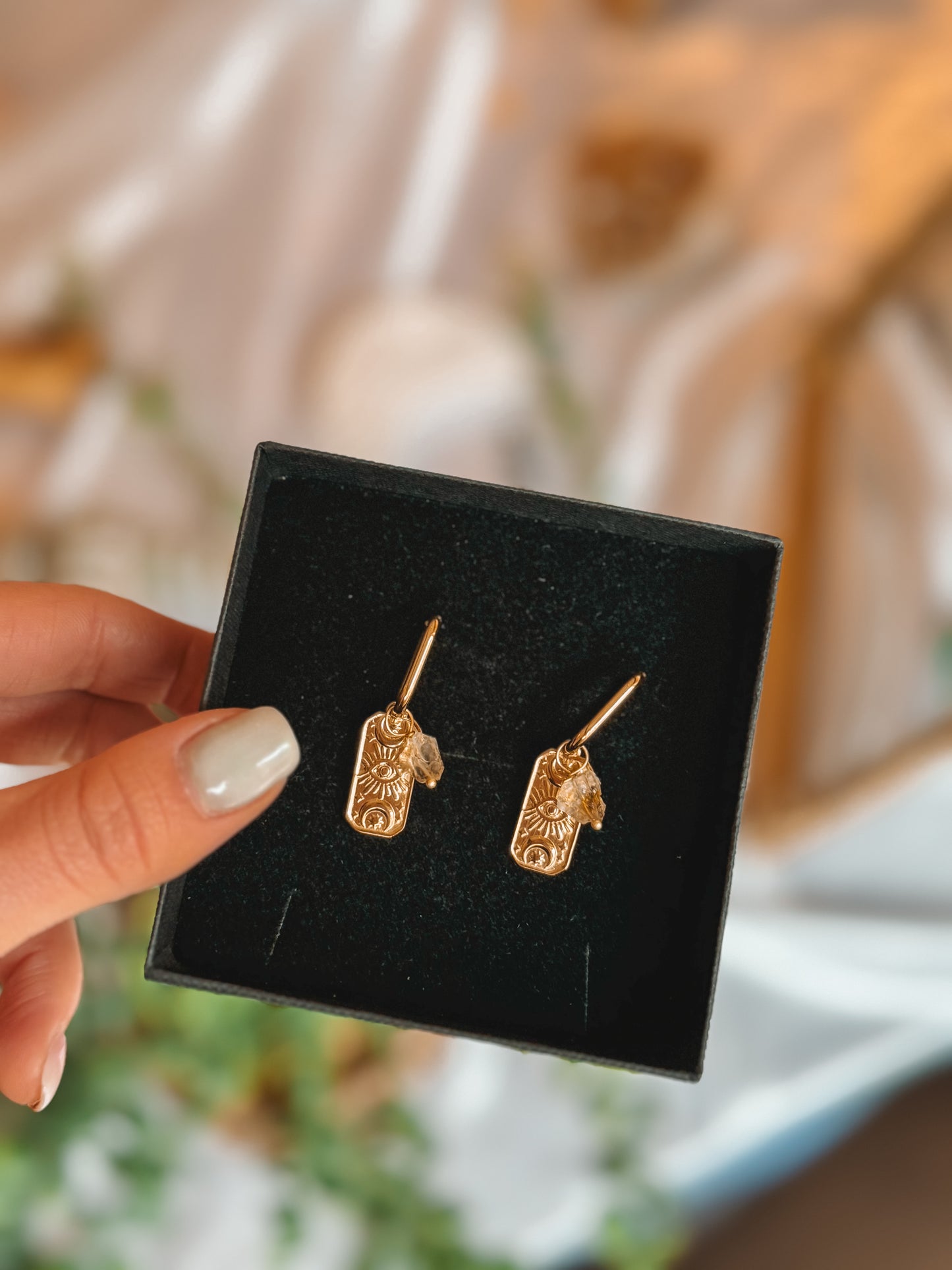 Magic Earring Citrien