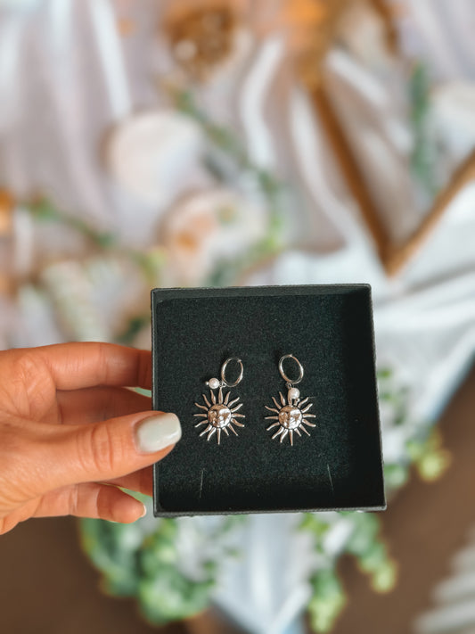 Sunny Earrings — Zilver